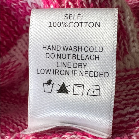 Altar'd State Pink and White Floral Sweater - Picture 4 of 6